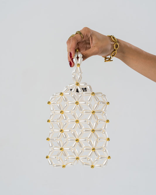 Perla mini tote bag